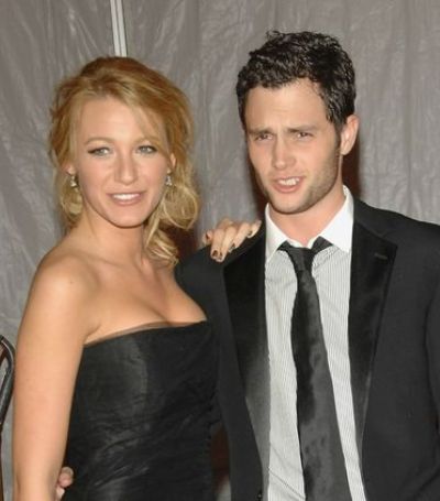 Lively was dating her Gossip Girl co-star Penn Badgley.